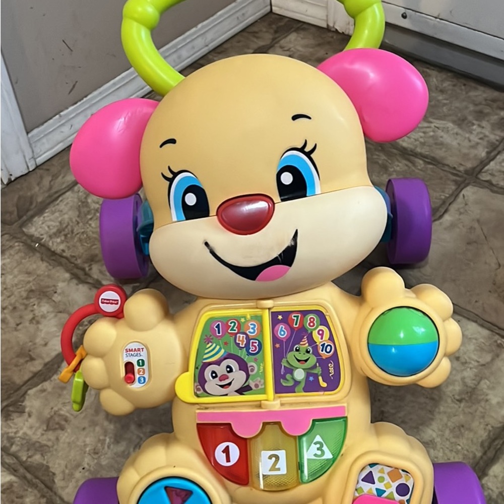 Fisher price learning and learning to walk